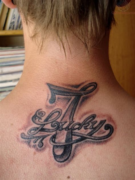 lucky 7 tattoo